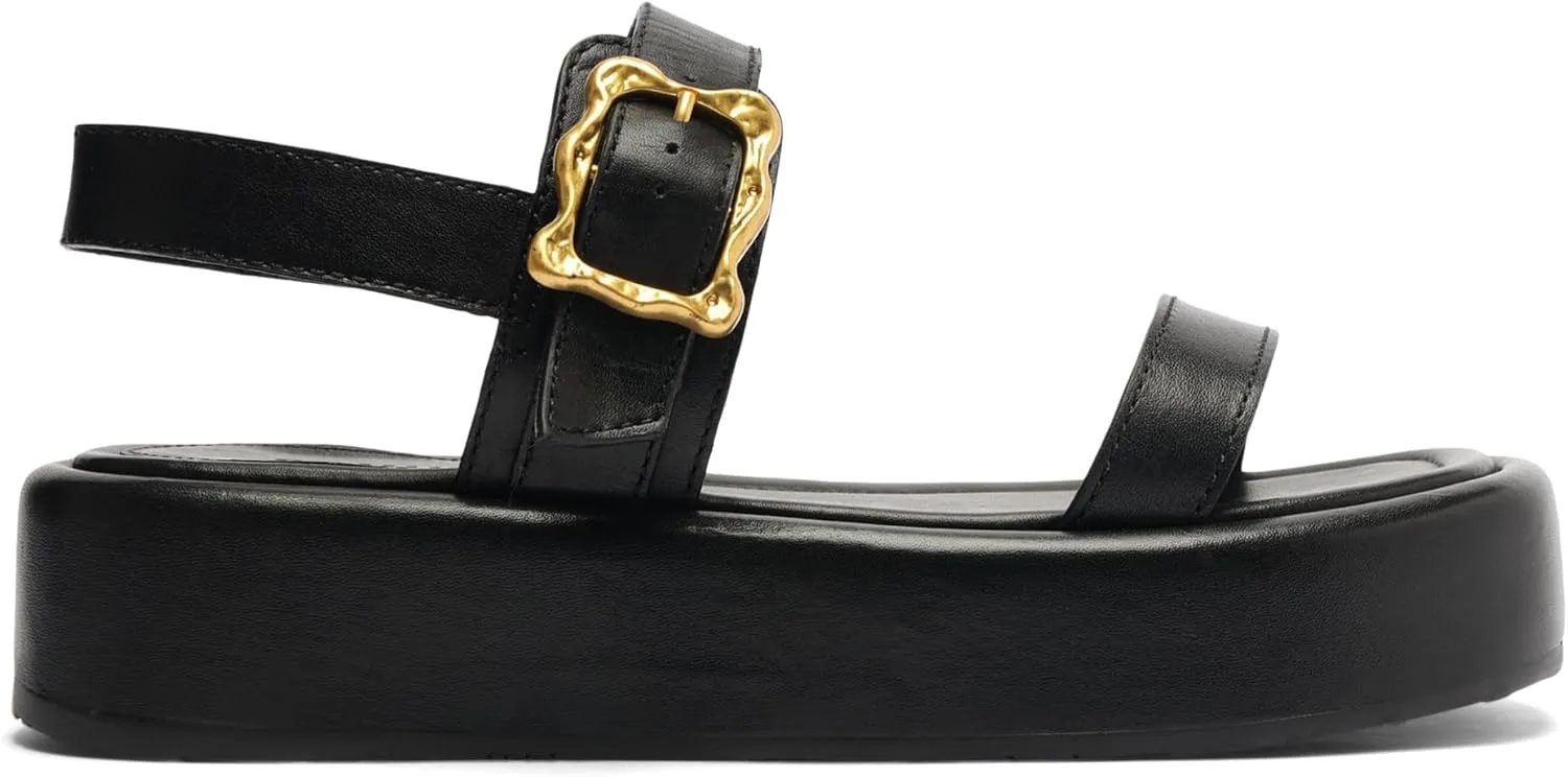 SCHUTZ Women's Wavy Flatform Sandal