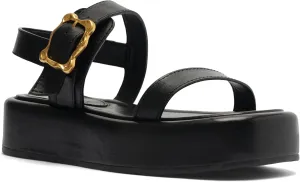 SCHUTZ Women's Wavy Flatform Sandal