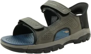 Skechers Men's Tresmen-Reece Two Strap Open Toe Slip-ins Sandal