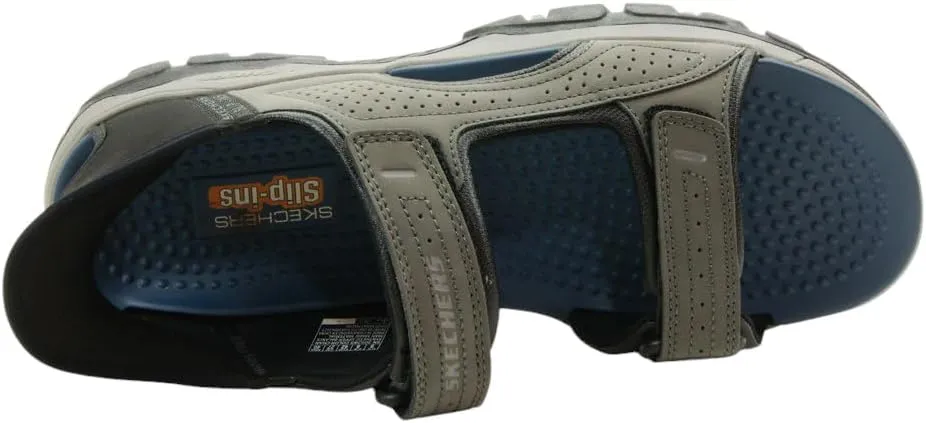 Skechers Men's Tresmen-Reece Two Strap Open Toe Slip-ins Sandal