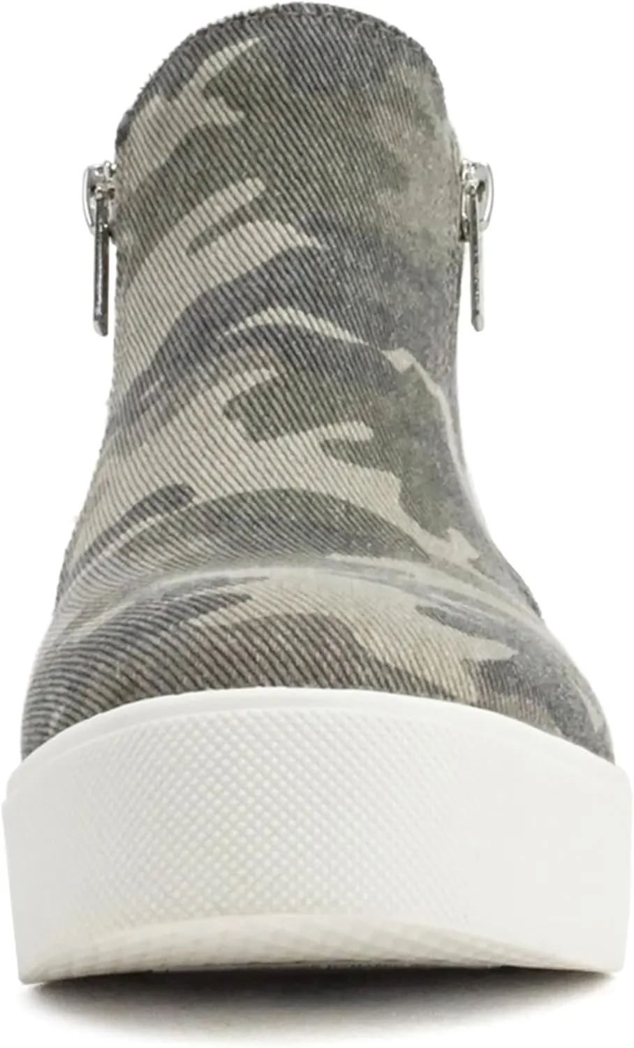 Soda Taylor Hidden Wedge Sole Booties Ankle Heels Sneaker Shoes Side Zipper