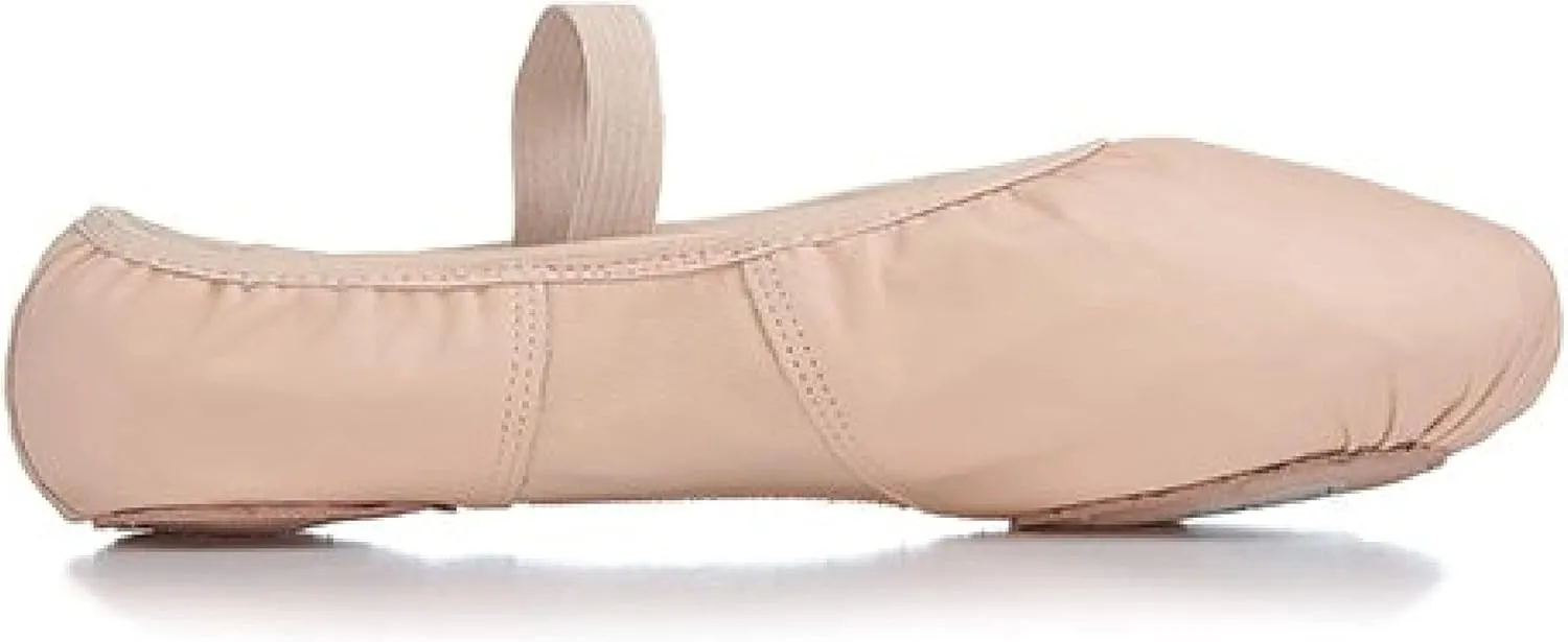 Theatricals Adult Spandex Arch Leather Split-Sole Ballet Shoes