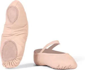 Theatricals Adult Spandex Arch Leather Split-Sole Ballet Shoes