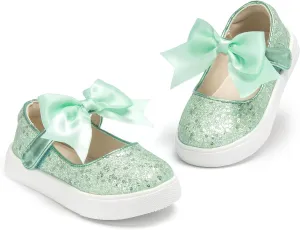 THEE BRON Toddler Shoes Girls Glitter Fashion Sneakers Sparkly Sequin Casual Shoes