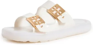 Tory Burch Women's Buckle Bubble Jelly Slides
