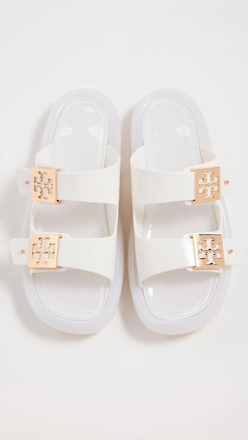 Tory Burch Women's Buckle Bubble Jelly Slides