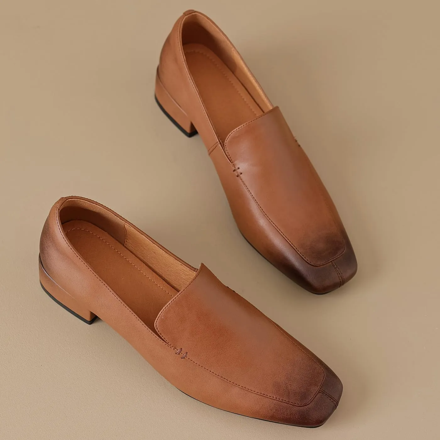 U-lite Women's Loafer Flat Slip On Minimalist Casual Style