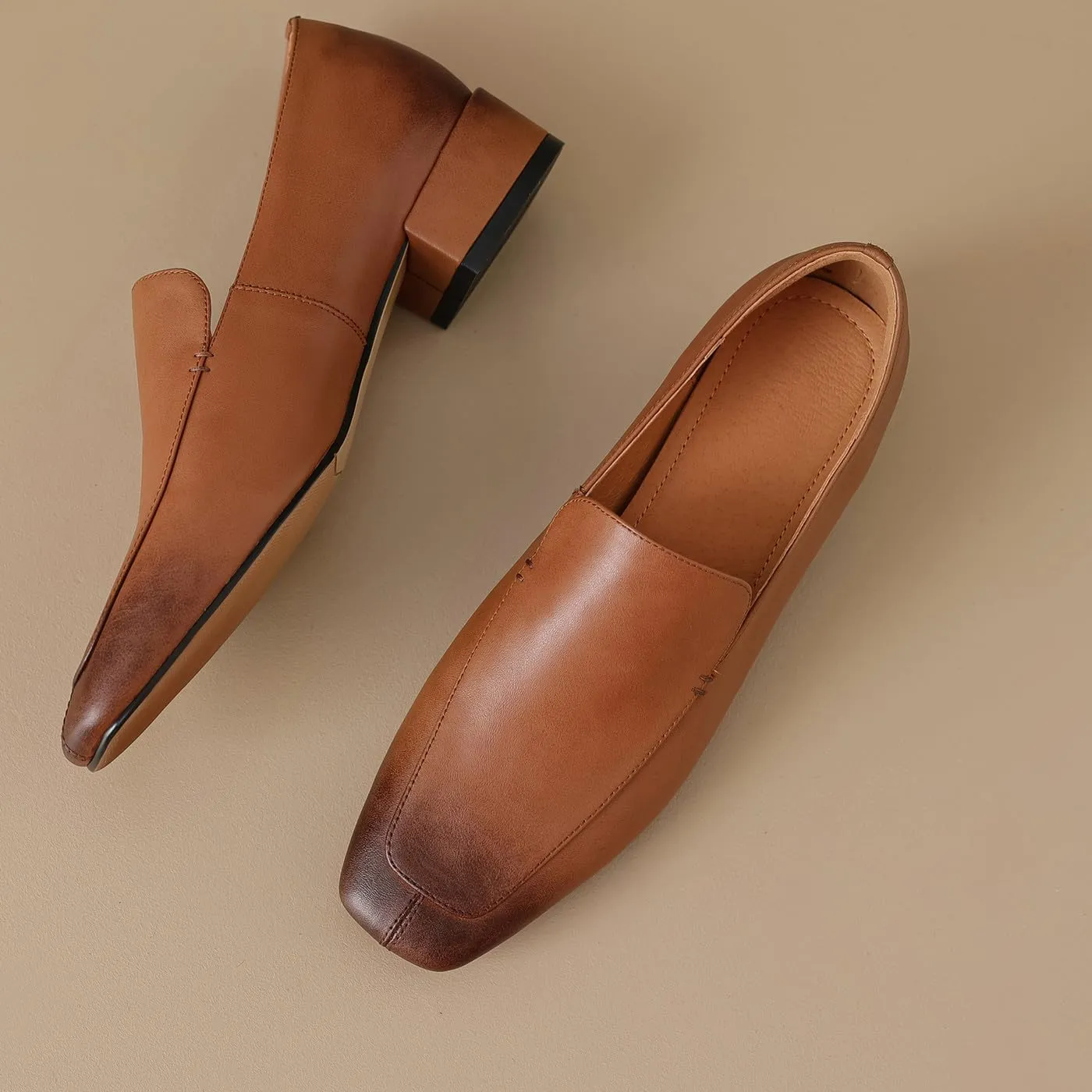 U-lite Women's Loafer Flat Slip On Minimalist Casual Style