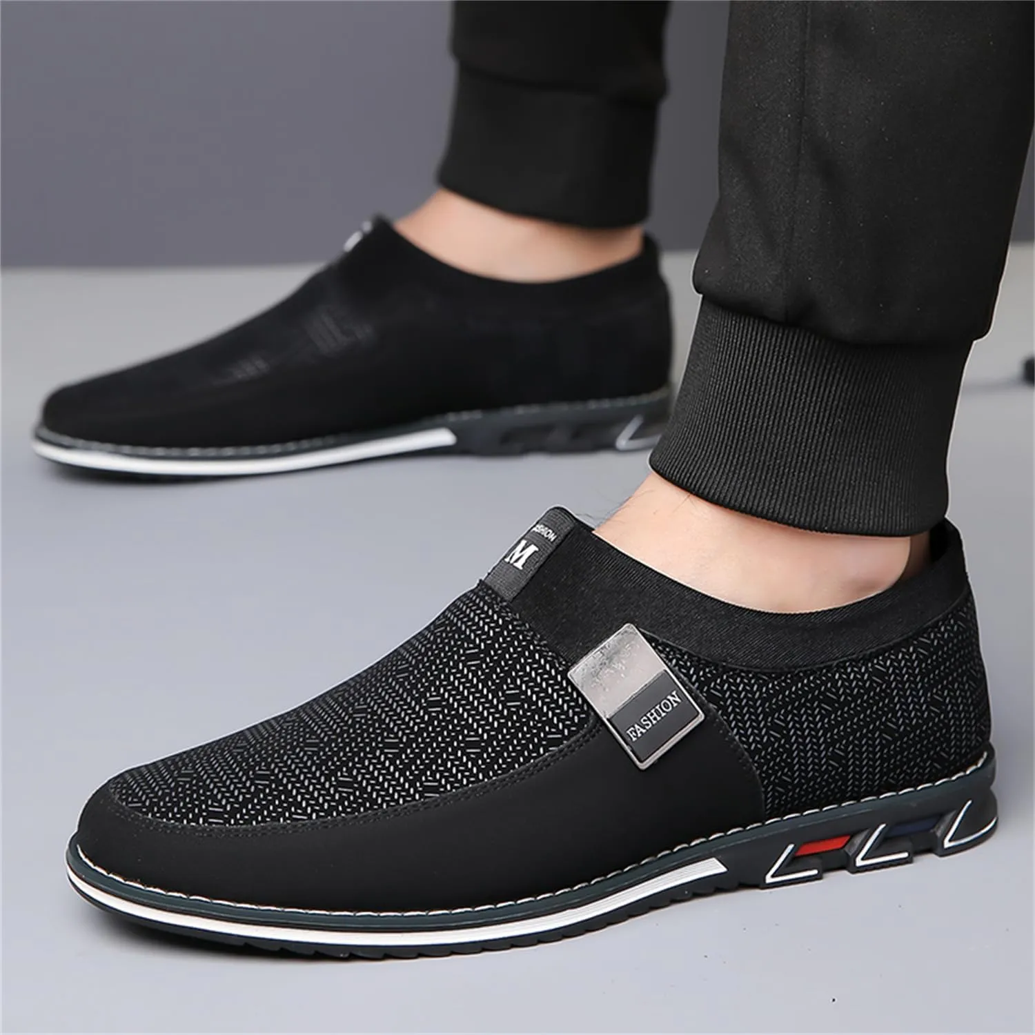 Veslesth Men Casual Shoes Sneakers Loafers Comfort Walking Shoes Fashion Driving Shoes Luxury Leather Shoes for Male Business Work Office Dress Outdoor