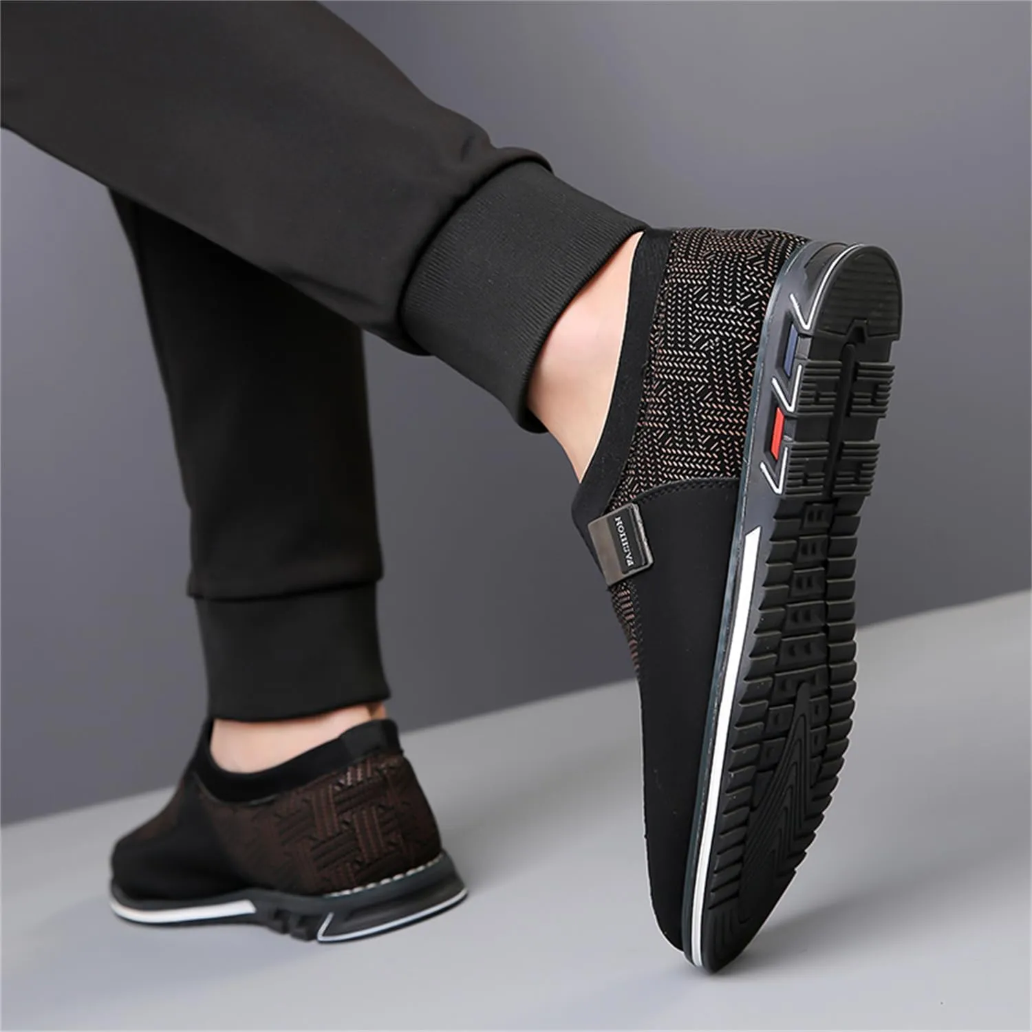 Veslesth Men Casual Shoes Sneakers Loafers Comfort Walking Shoes Fashion Driving Shoes Luxury Leather Shoes for Male Business Work Office Dress Outdoor