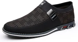 Veslesth Men Casual Shoes Sneakers Loafers Comfort Walking Shoes Fashion Driving Shoes Luxury Leather Shoes for Male Business Work Office Dress Outdoor