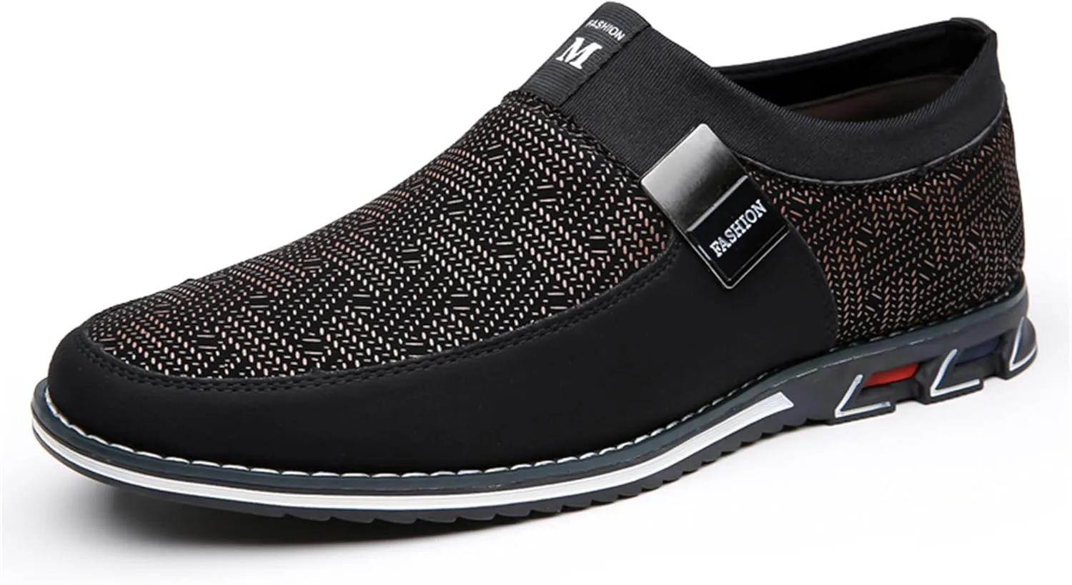 Veslesth Men Casual Shoes Sneakers Loafers Comfort Walking Shoes Fashion Driving Shoes Luxury Leather Shoes for Male Business Work Office Dress Outdoor