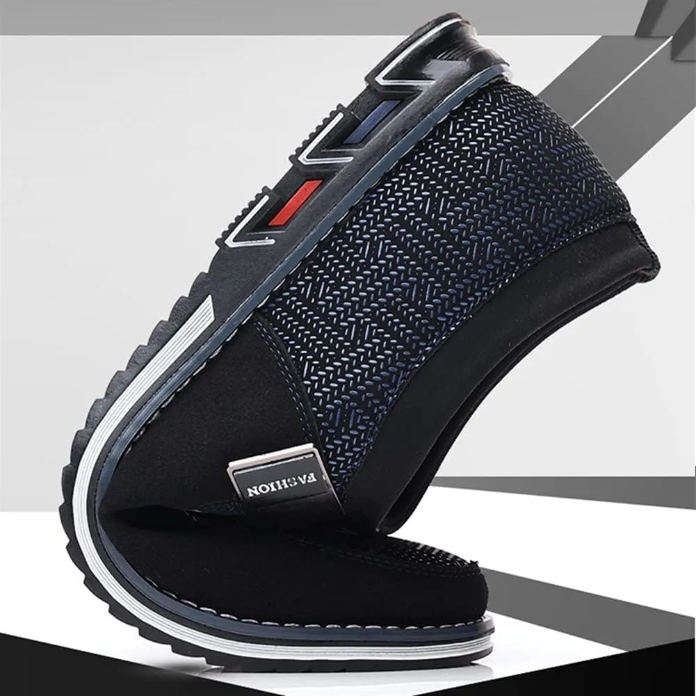 Veslesth Men Casual Shoes Sneakers Loafers Comfort Walking Shoes Fashion Driving Shoes Luxury Leather Shoes for Male Business Work Office Dress Outdoor