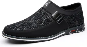 Veslesth Men Casual Shoes Sneakers Loafers Comfort Walking Shoes Fashion Driving Shoes Luxury Leather Shoes for Male Business Work Office Dress Outdoor