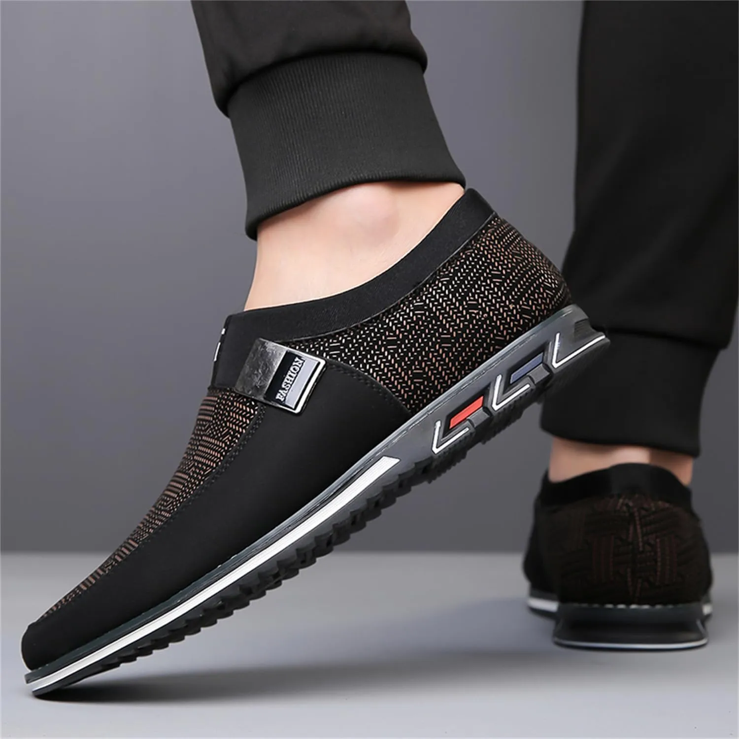 Veslesth Men Casual Shoes Sneakers Loafers Comfort Walking Shoes Fashion Driving Shoes Luxury Leather Shoes for Male Business Work Office Dress Outdoor