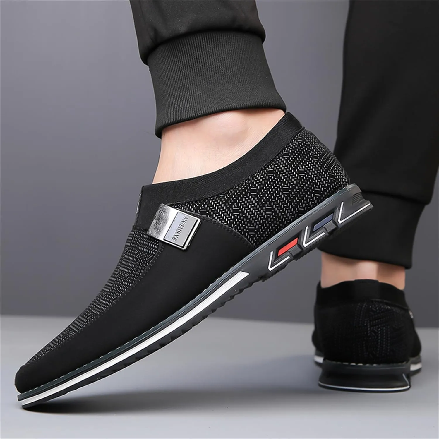 Veslesth Men Casual Shoes Sneakers Loafers Comfort Walking Shoes Fashion Driving Shoes Luxury Leather Shoes for Male Business Work Office Dress Outdoor