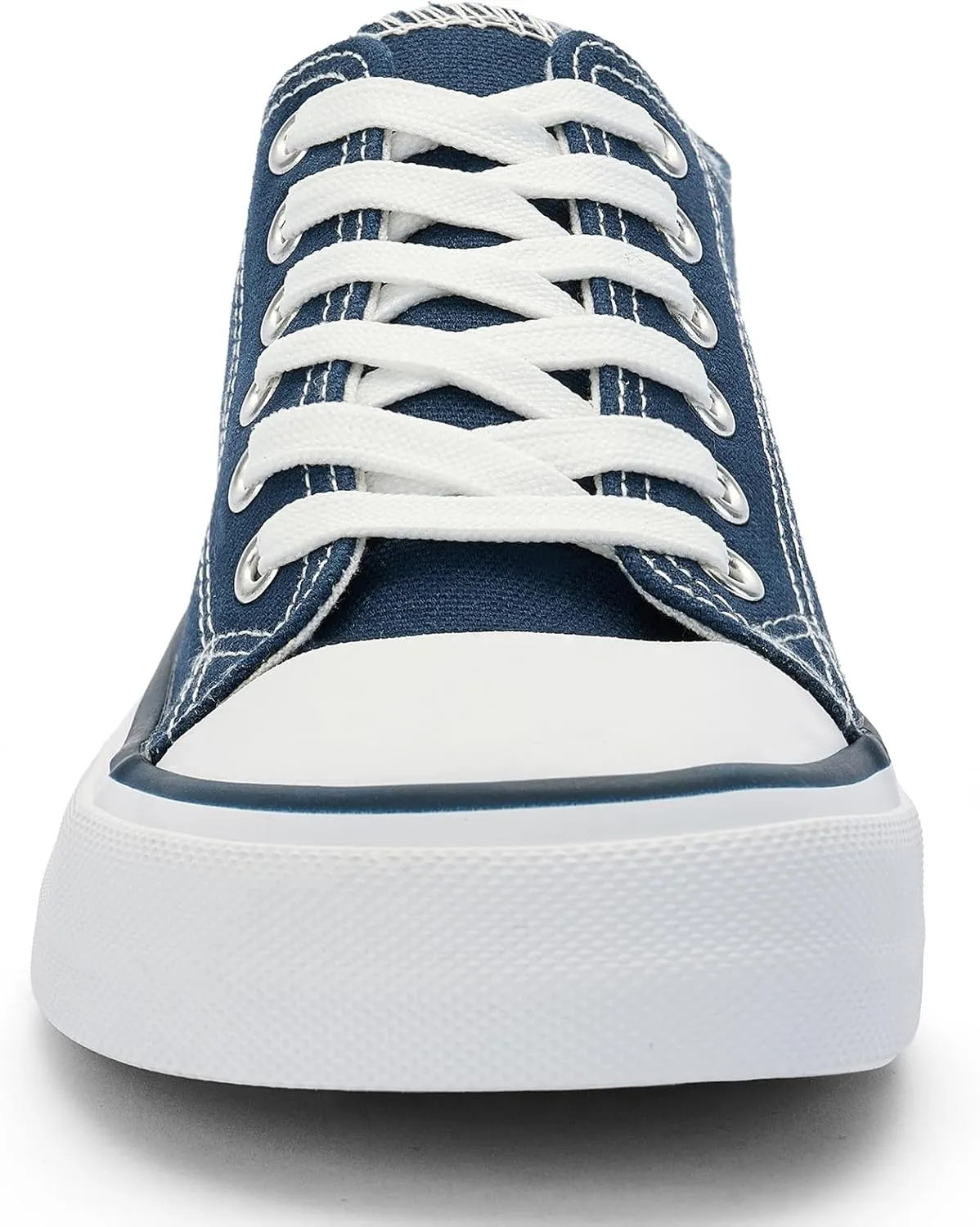 Women's Canvas Tennis Casual Walking for Women Fashion Sneaker Wide Toe Shoes