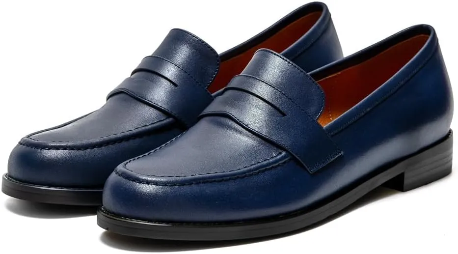 Women's Classic Flat Leather Penny Loafer