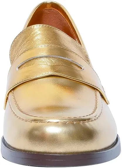 Women's Classic Flat Leather Penny Loafer