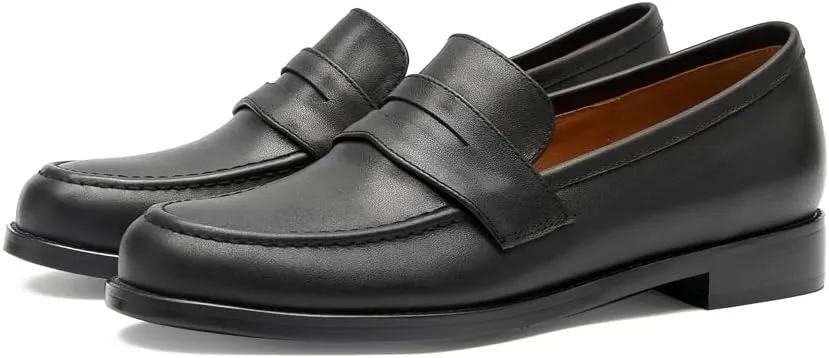 Women's Classic Flat Leather Penny Loafer