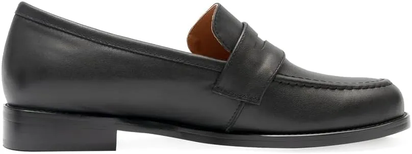 Women's Classic Flat Leather Penny Loafer