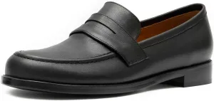 Women's Classic Flat Leather Penny Loafer