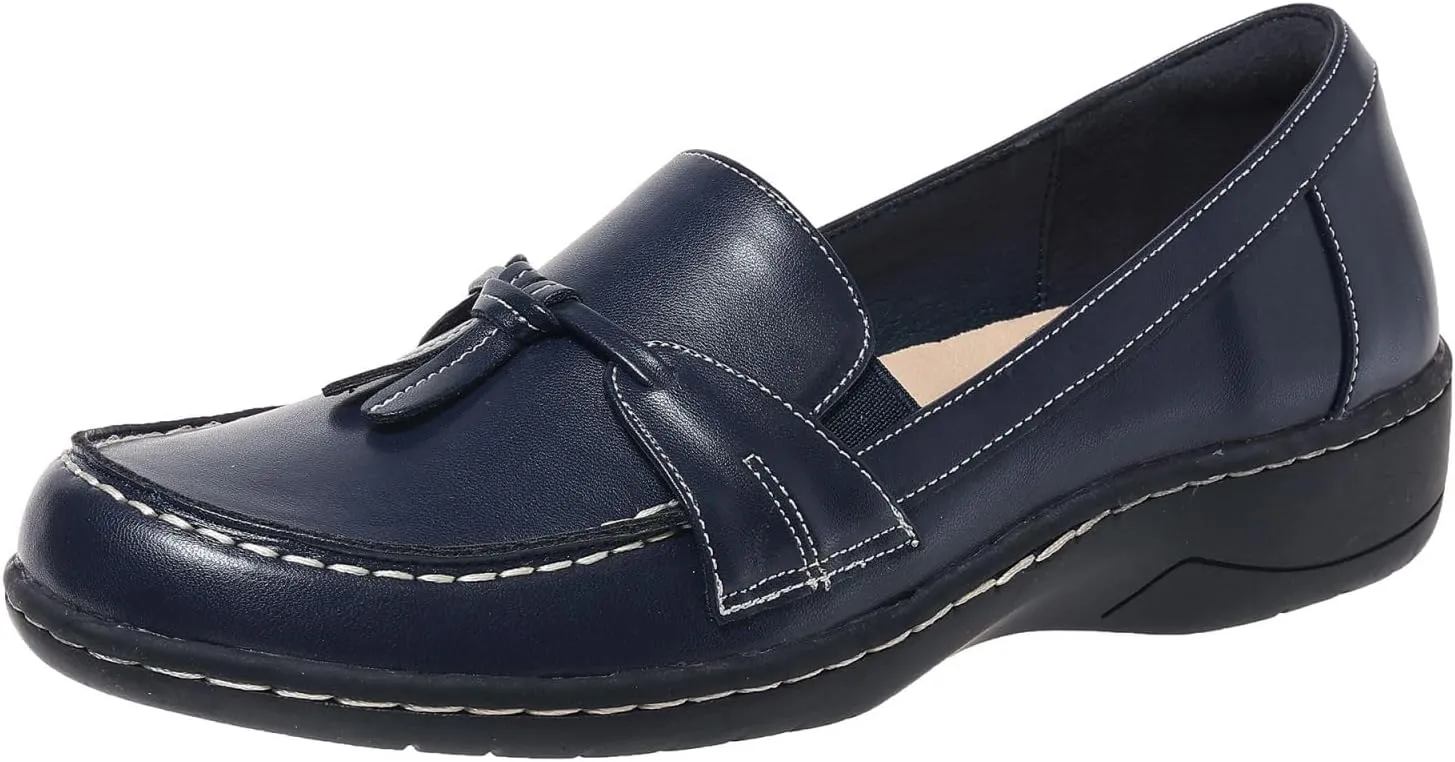 Womens Loafers Comfortable Penny Loafer Slip On Flats Business Casual Dress Shoes Round Toe Driving Moccasins, US Size 5-11